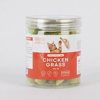 [펫메이드] 치킨 캣글라스 동결건조 고양이간식 (66g/간기능강화)