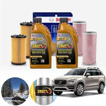 XC90 T8 (15~21) 가솔린 BEX 100% 합성엔진오일 필터세트 6리터