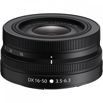 [해외] Nikon 표준 줌 렌즈 NIKKOR Z DX 16-50mm f3.5-6.3 VR Z 마운트 DX 렌즈 NZDXVR16-50 블랙
