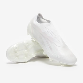 [해외] 아디다스 X 크레이지패스트 1 레이스리스 FG 천연잔디 끈없는 축구화 GY7381 흰색