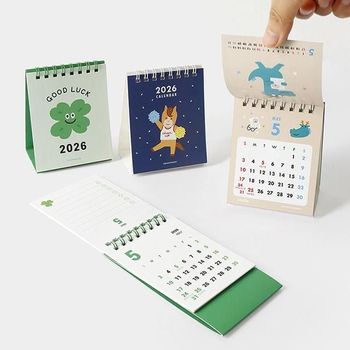 탁상용 미니 캘린더 2026 북프렌즈 손안에 작은 다이어리