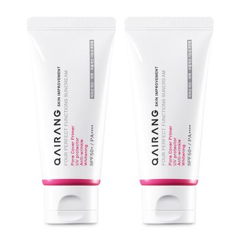 가이랑 포어 퍼펙트 펑션즈 톤업 선크림 50ml (SPF50+) 2개 파데프리 눈시림없는