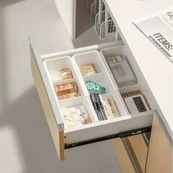 칸박이 정리함 수납 대형 서랍정리 트레이 서랍장칸막 아크릴게시판 pop꽂이 가격표꽂이