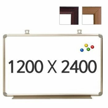토탈 자석 우드 화이트보드 1200X2400 (W220DB6)
