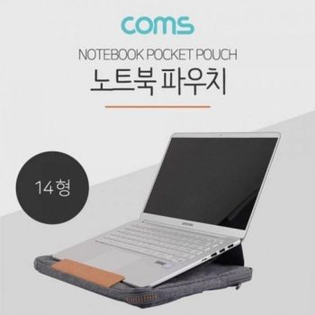 노트북 인기 Coms 가방 14형 감성 노트북 파우치 거치