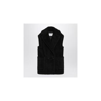 [해외] 막스마라 Black Teddy gilet in alpaca and wool BORMIDA1234WO/XL_MAXM-008_102-36 Black