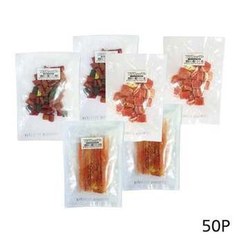 강아지 빙고 간식 24g 50P 반려견 노즈워크 육포 져키-WD52A02