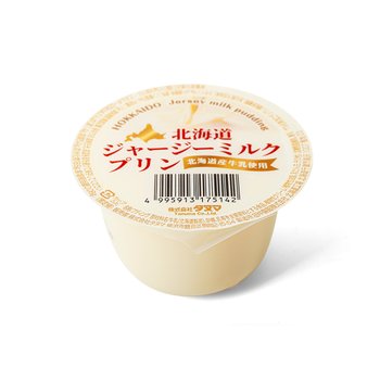 홋카이도 저지밀크푸딩 110g x 5개 / 일본여행 필수 기념품 간식 식사대용 간편식사