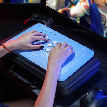 [해외] varmilo FK2 인덕턴스축 격투 게임 키보드 hitbox 게이밍 컨트롤러 14키 배열