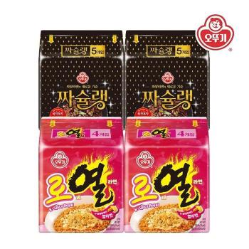 [오뚜기] 로열라면 8봉+짜슐랭 10봉 (S50834083)
