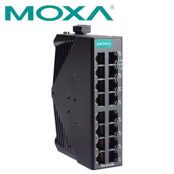 MOXA JU15LG99 산업용 16포트 스위칭 허브 EDS-2016-ML