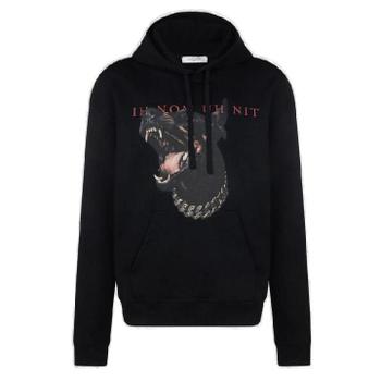 이놈 어닛 패턴 프린트 드로스트링 후드 티셔츠 NUW25251 009 TP961687813