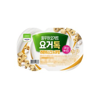 요거톡 레몬비스킷&머랭 126g x 4개