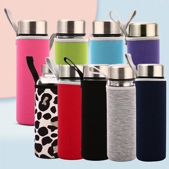 뷰레이티닷컴 베이크 무지 물병가방 텀블러 360ml