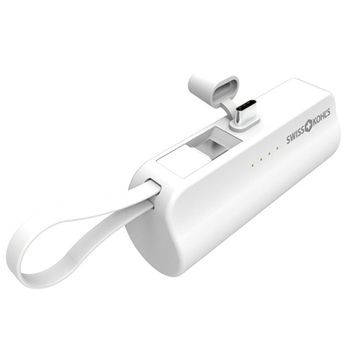 도킹형보조배터리 5000mAh SKPB-SN5000 C핀 간편충전배터리 미니보조배터리 보조배터리