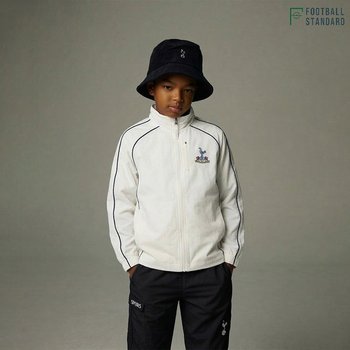 토트넘 KIDS 파이핑바람막이 점퍼 화이트 (메쉬 안감)