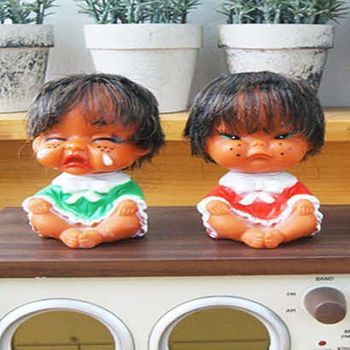생머리 양배추인형 응팔 데코소품 못난이 인형 세트 3P