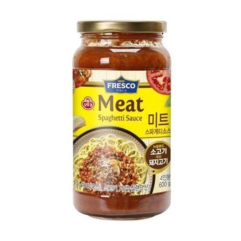 오뚜기 프레스코 미트 스파게티 소스 600G 미트 스파게티 소스 가공식품 식자재