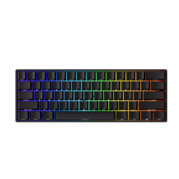 Akko MONSGEEK FUN60 Pro HE 자석축 기계식 유선 키보드 블랙 래피드트리거 게이밍 아코 악코