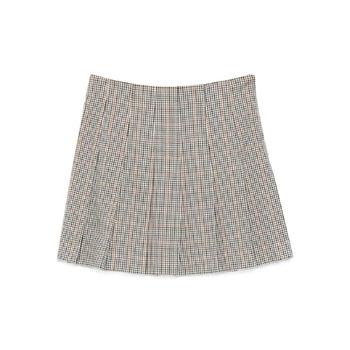 25 FW 엠에스지엠 체크 플리츠 미니 스커트 3941MDD14P257619 TP441800390