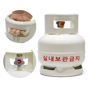 3kg 가스용기 가스통 해바라기버너 LPG