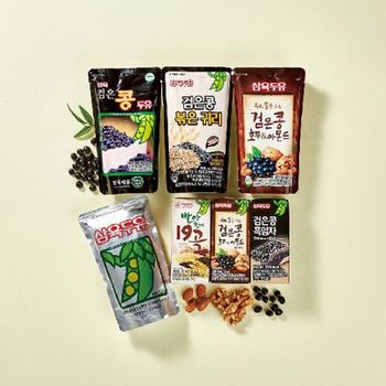[삼육두유] 검은콩 호두와 아몬드 두유 190ml*96팩[35935535]