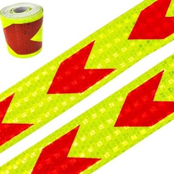 주차장가이드테이프 그린레드 야간운전테이프 작업반사테이프 가이드라인표시