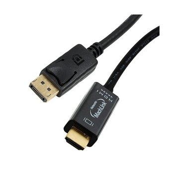 마하링크 ML-DP2H DP to HDMI 고급형 Active 케이블 (5m, ML-DP2H5M)