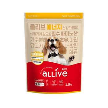 에너지 YV40IF63 1.8kg 장건강 프로바이오틱스 10억 사료