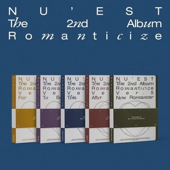 YG PLUS / HYBE [CD] [버전랜덤. 포스터품절] 뉴이스트 - The 2Nd Album Romanticize / Nu’Est - The 2Nd Album Romanticize