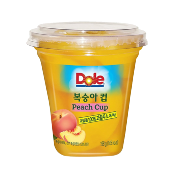 Dole 돌 후룻컵 복숭아컵 198g x 7개