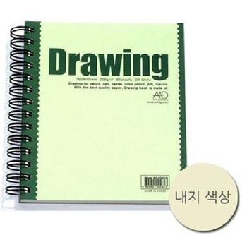 미니 FD74RU14 드로잉북 160x185 200그램 스케치북 소형 그림 노트북