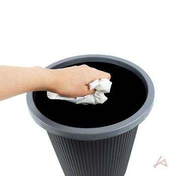 사무실휴지통 D4C6M4H1 오픈 개인 쓰레기통