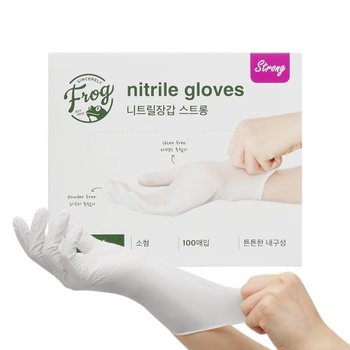 FROG 니트릴장갑(소)100매