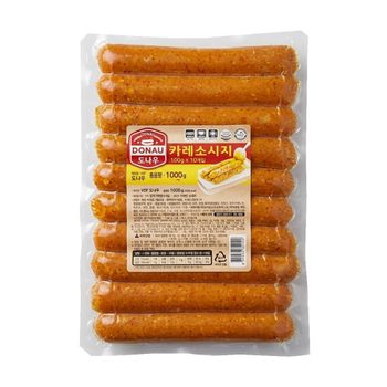 [DM] 맛있는 한끼 냉동간식_도나우 소세지 카레 치즈 청양고추 숯불갈비 옥수수콘