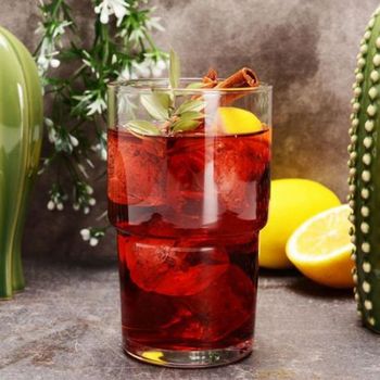 이색 칵테일 감성 무드잔 1개 유리컵 유리잔 글라스잔 주스잔 음료잔