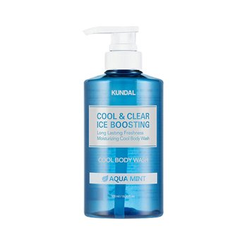쿤달 쿨 앤 클리어 아이스 부스팅 쿨 바디워시 아쿠아민트 500ml 1개