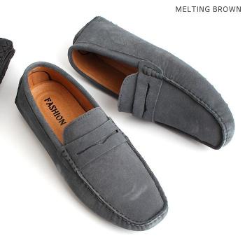 [멜팅브라운] 남성가을신발 남자드라이빙슈즈 남자스웨이드로퍼 W88 (S3010032)