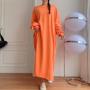 H스타일(OP)왕크니OPS 봄 간절기 여성 OPS 데이트 하객룩 홈웨어 파자마 잠옷 빅사이즈 임부복