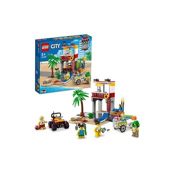 [해외] 레고(LEGO) 시티 라이프가드 본부 60328 장난감 블록 선물 역할 놀이 5세 이상 남아 여아