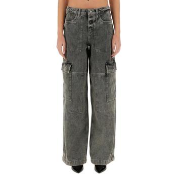 [해외] 25SS 마이클 코어스 데님 팬츠 MR5905H5G2 005CONCRETEWSH Grey