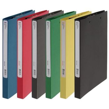 더블 644WXE35 펀치리스화일(A4 검정 메카라인)