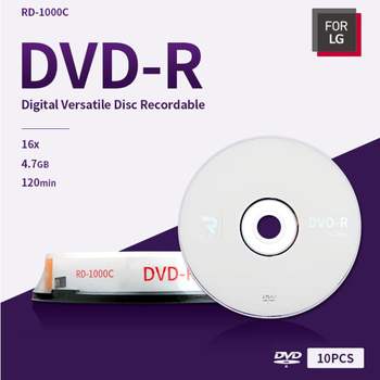 LG DVD-R 벌크 Cake 10P FOR 공DVD DVD DVDRW 공디브이디 디브이디