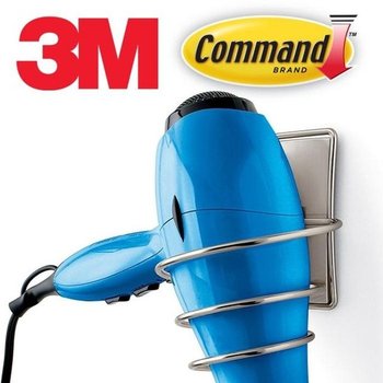 [ME37M169_52CW]코멘드 고급 메탈 헤어드라이어 거치대 3M