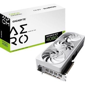 [해외] 영국 기가바이트 그래픽카드 GIGABYTE GeForce RTX 4080 AERO OC 16GB Graphics Card - DDR6X 19