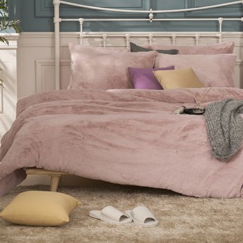 지베딩 러비 15mm 롱파일 극세사 겨울 차렵 이불 단품 퀸(Q)