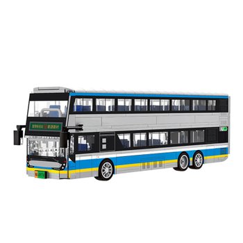 2층 전기버스 491조각(PCS) 호환블럭 중국 L사 블럭