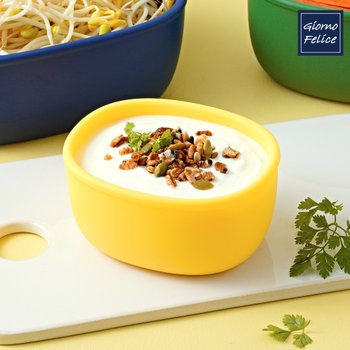 [죠르노펠리체] 더실리 실리콘 간편조리 보관용기 300ml