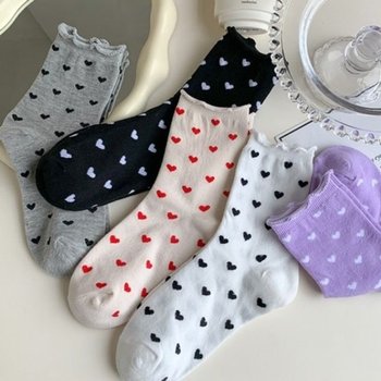 고품질 하트가뿅뿅 인기 (위드기프트) 무압박 돌돌이양말 감 (WFI0YFU)