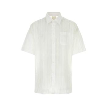 [해외] 지방시 Embroidered poplin shirt BM60ZZ15EJ 100 STRIPPED  [관부가세포함]